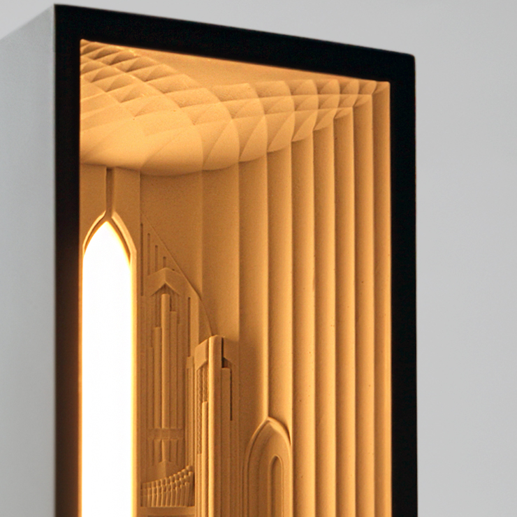 Hallgrimskirkja Concrete Night Light