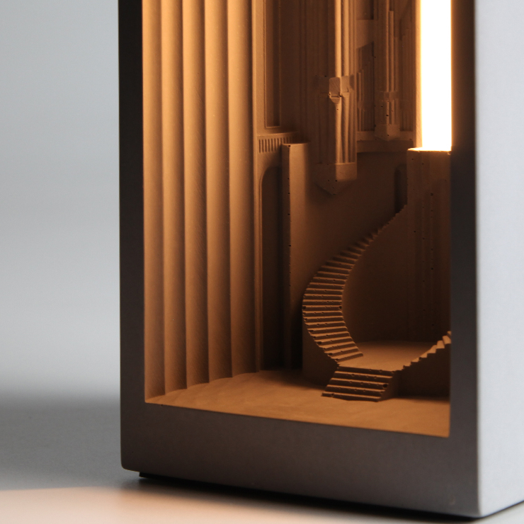 Hallgrimskirkja Concrete Night Light