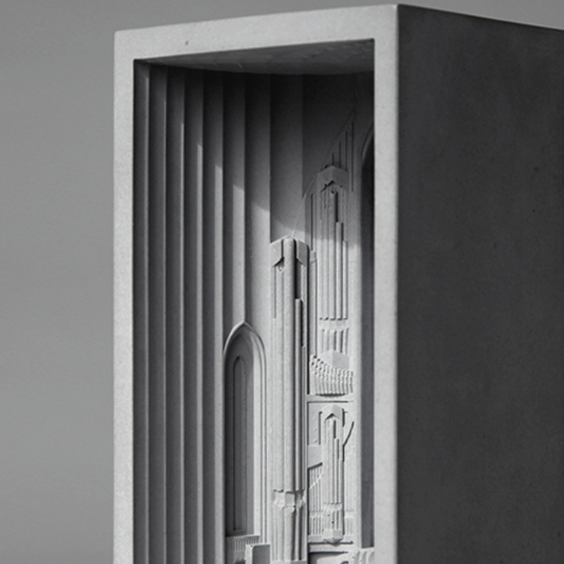 Hallgrimskirkja Concrete Night Light