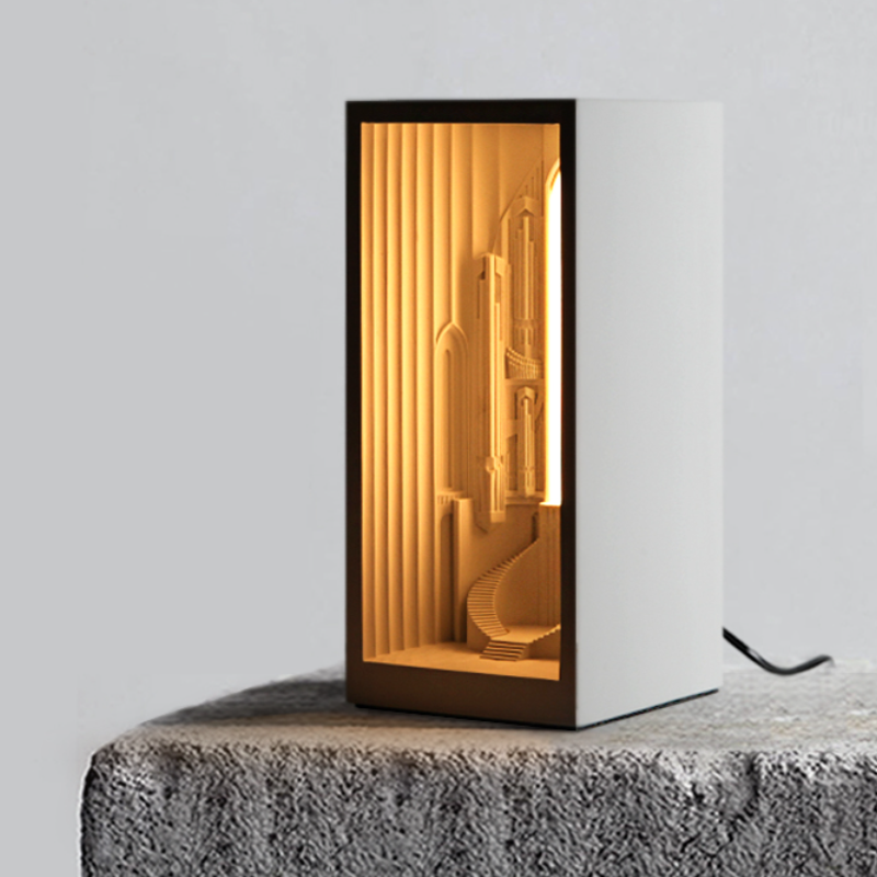 Hallgrimskirkja Concrete Night Light