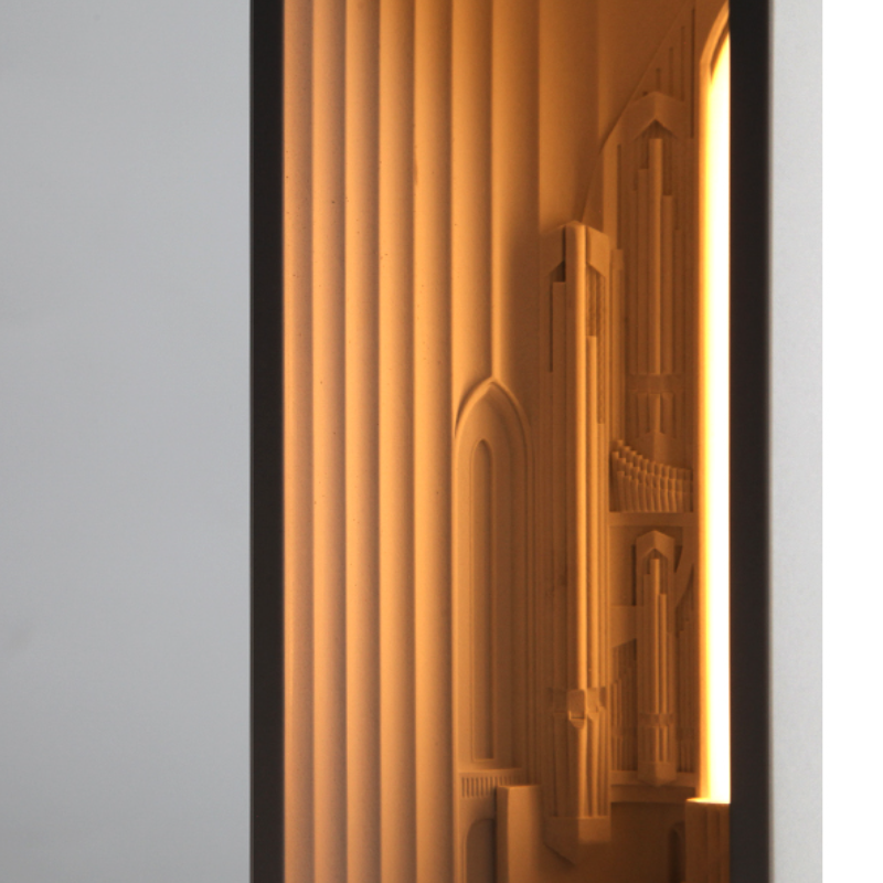 Hallgrimskirkja Concrete Night Light