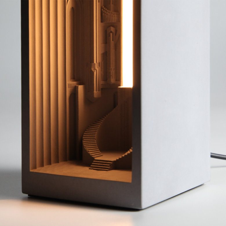 Hallgrimskirkja Concrete Night Light