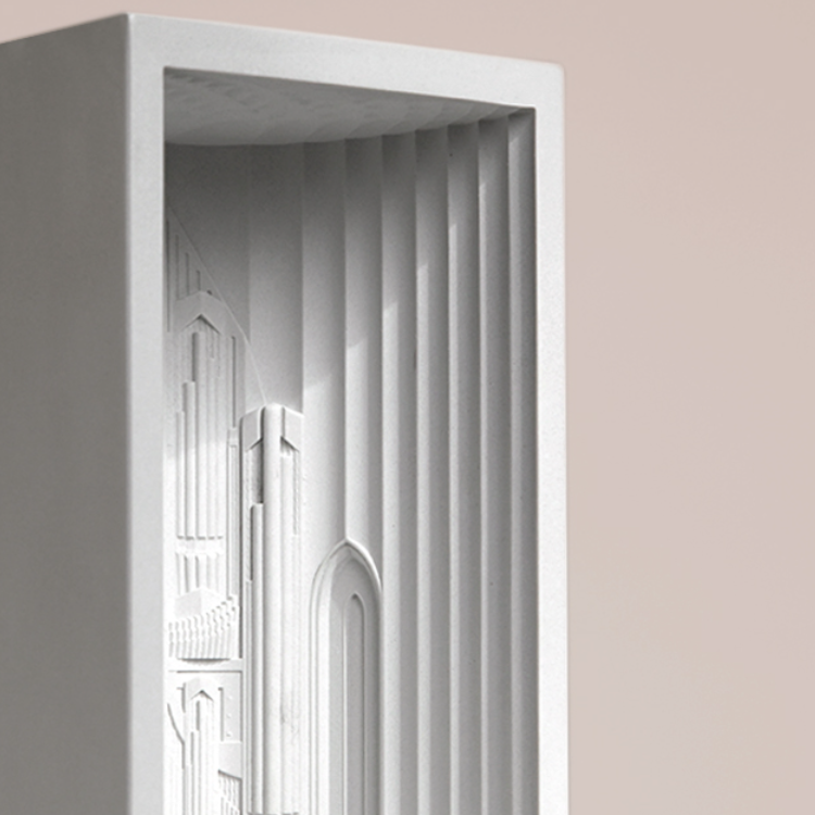 Hallgrimskirkja Concrete Night Light