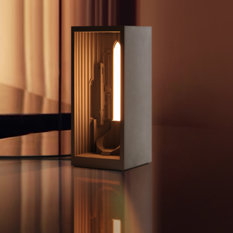 Hallgrimskirkja Concrete Night Light