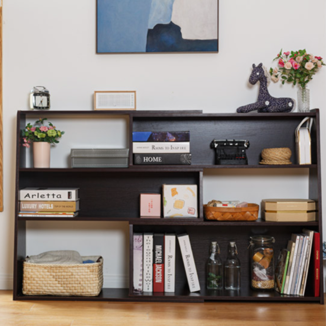 Peytcho Extendable Wood Bookcase