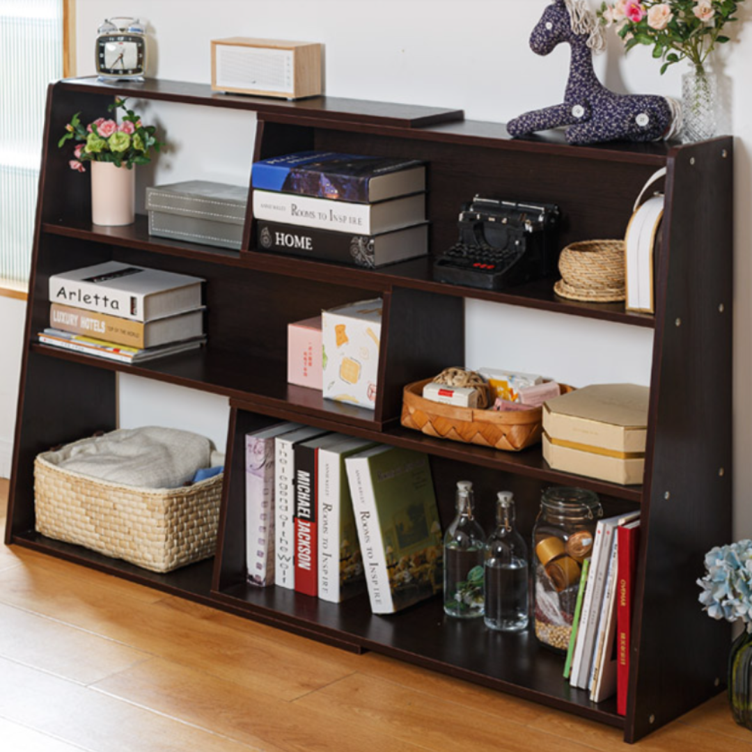Peytcho Extendable Wood Bookcase