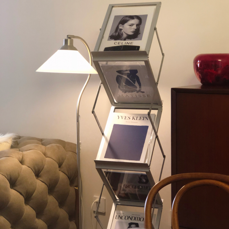 Delia Foldable Magazine Rack