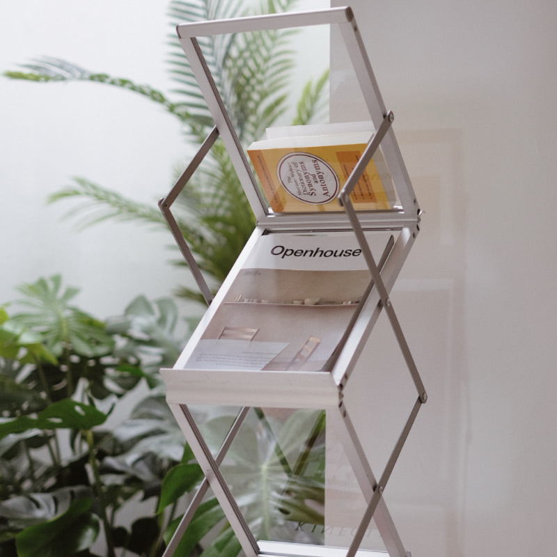 Delia Foldable Magazine Rack