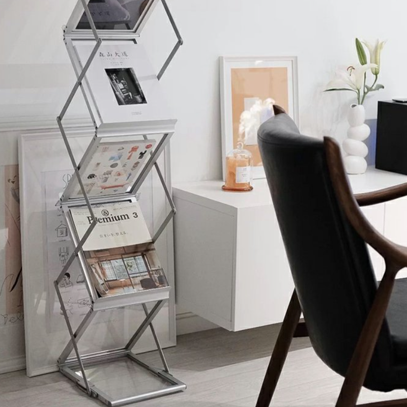 Delia Foldable Magazine Rack