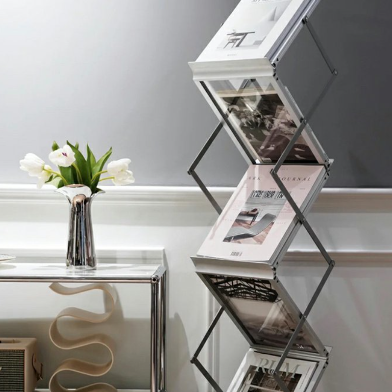Delia Foldable Magazine Rack