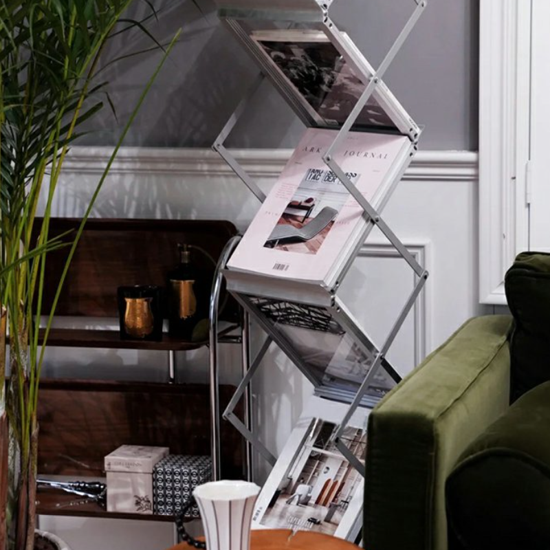 Delia Foldable Magazine Rack
