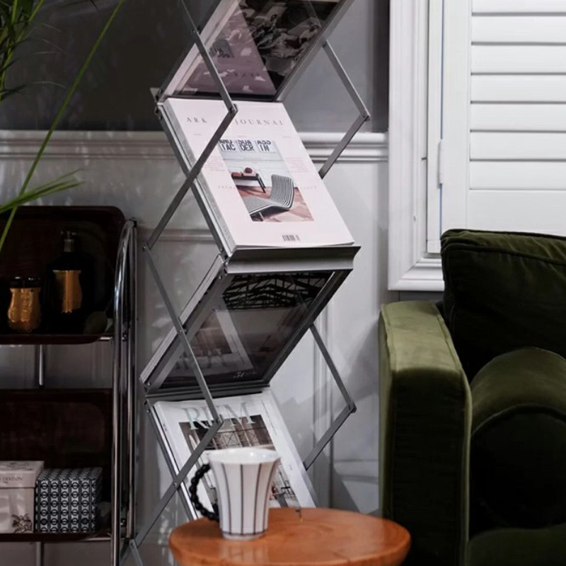 Delia Foldable Magazine Rack
