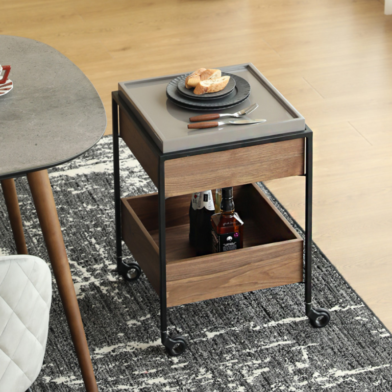 Keener Wood Kitchen Trolley