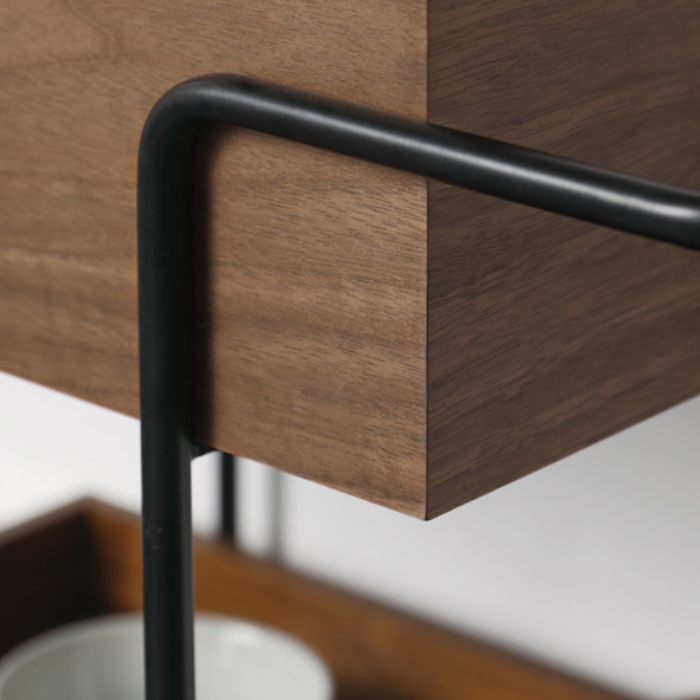 Keener Wood Kitchen Trolley