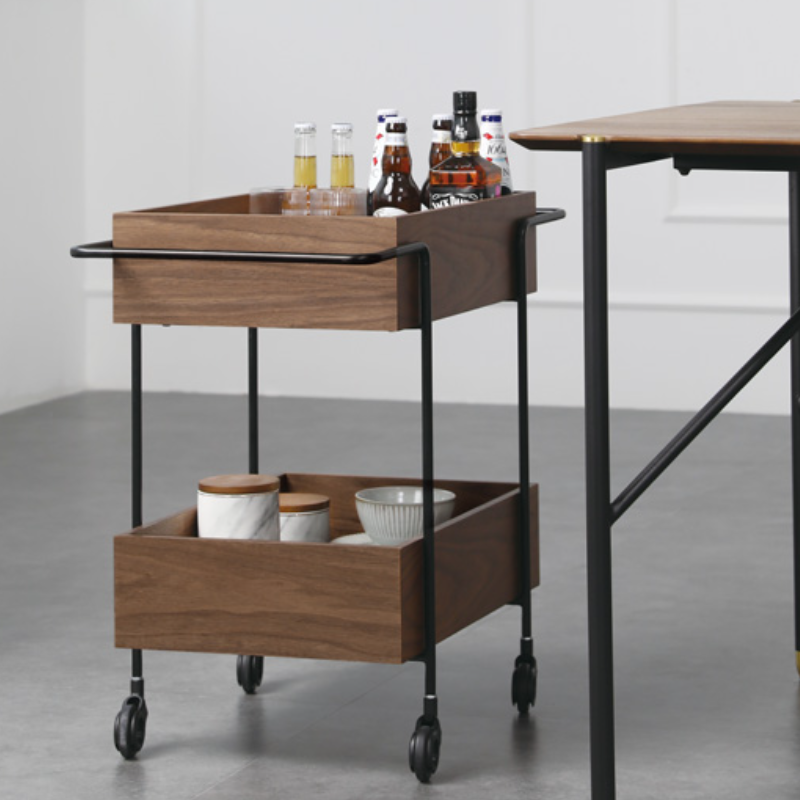 Keener Wood Kitchen Trolley