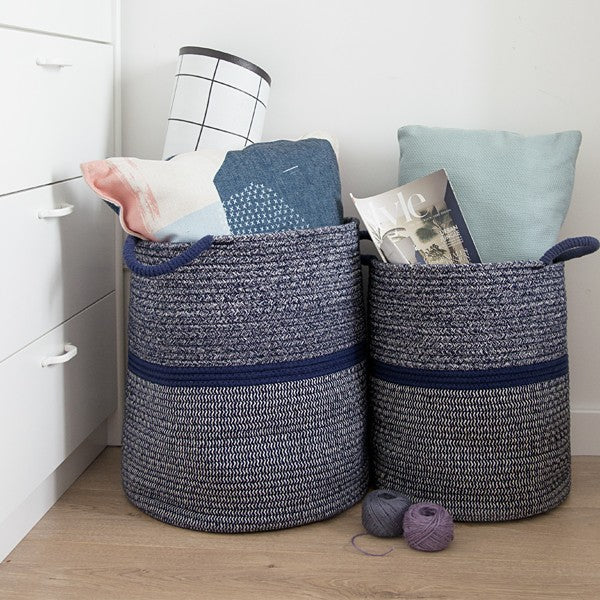 Mariann Cotton Storage Basket (Set of 2)