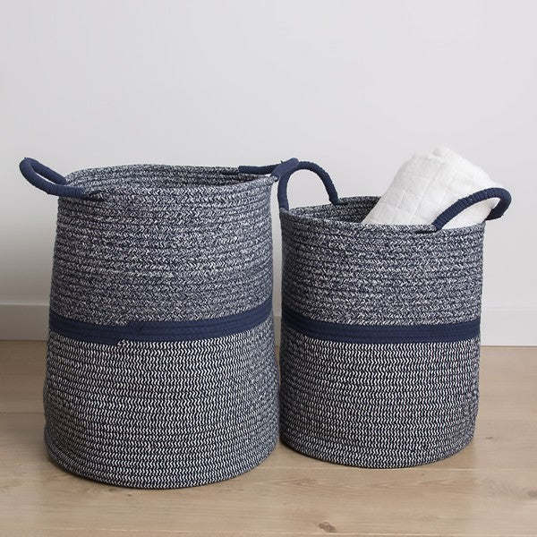 Mariann Cotton Storage Basket (Set of 2)