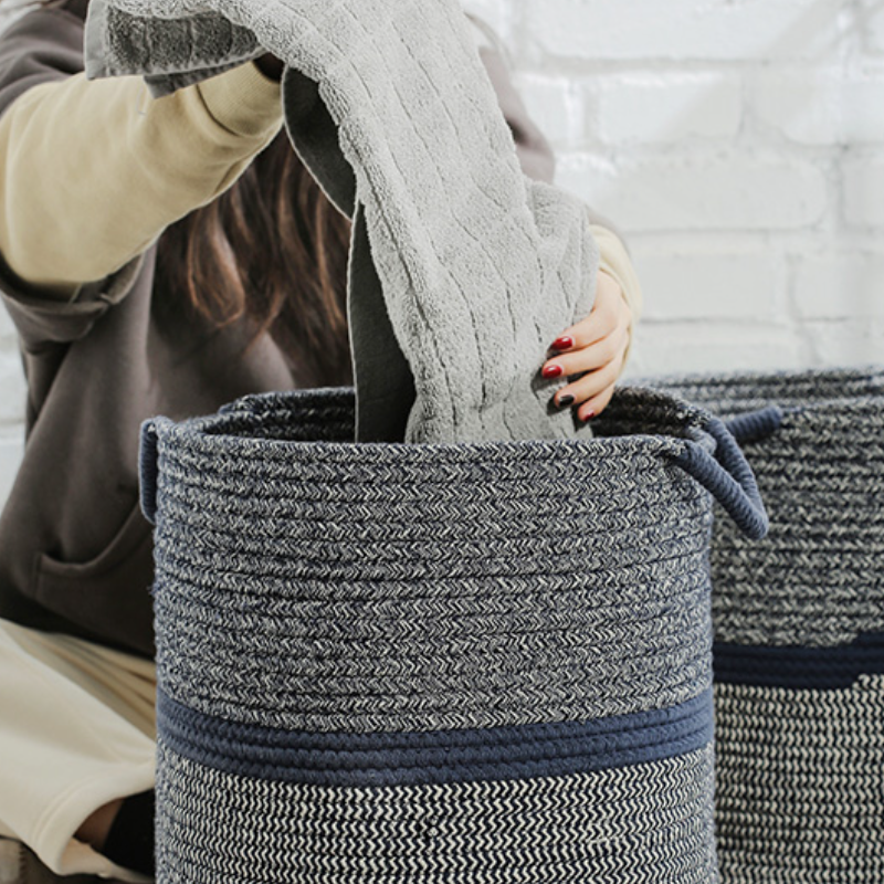 Mariann Cotton Storage Basket (Set of 2)