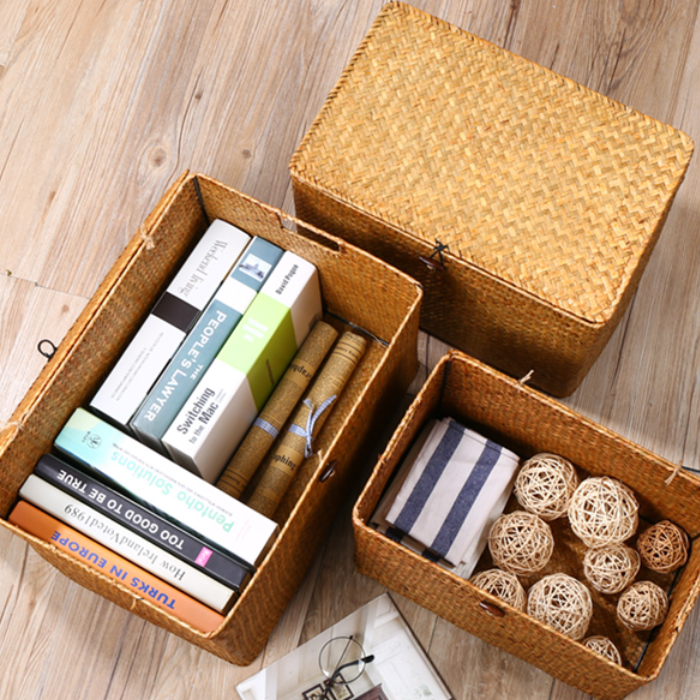 Alkire Seagrass Storage Basket