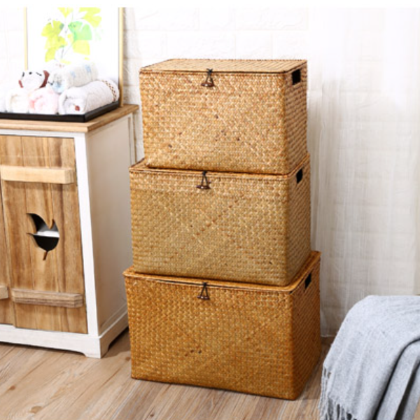 Alkire Seagrass Storage Basket