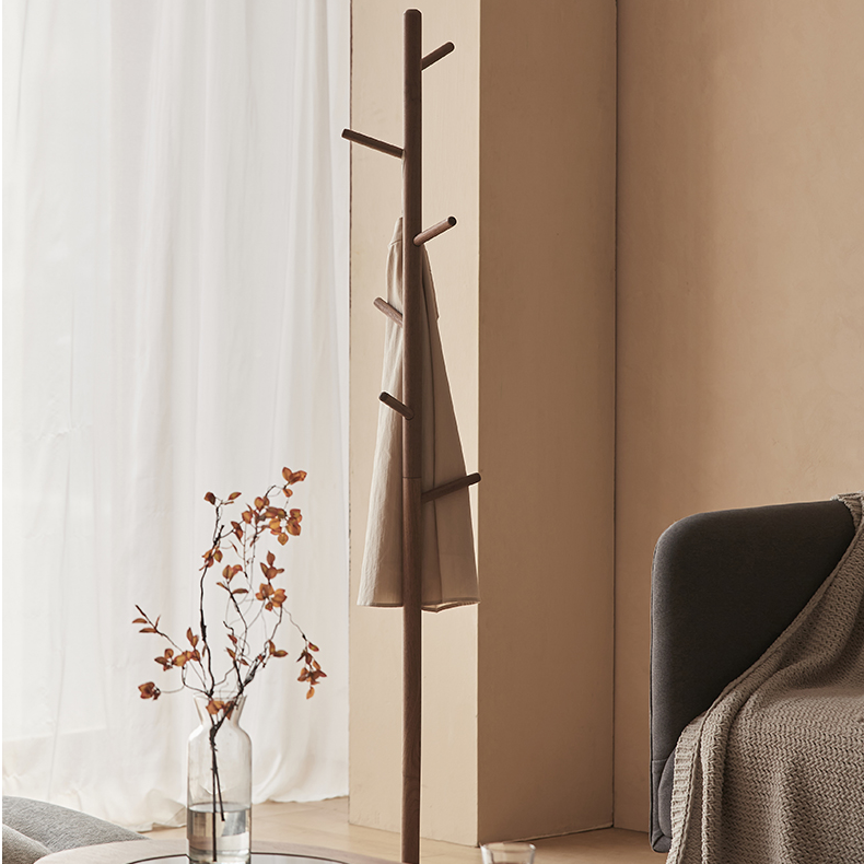Nala Freestanding Wood Coat Rack