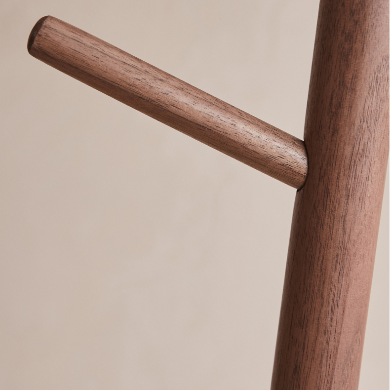 Nala Freestanding Wood Coat Rack