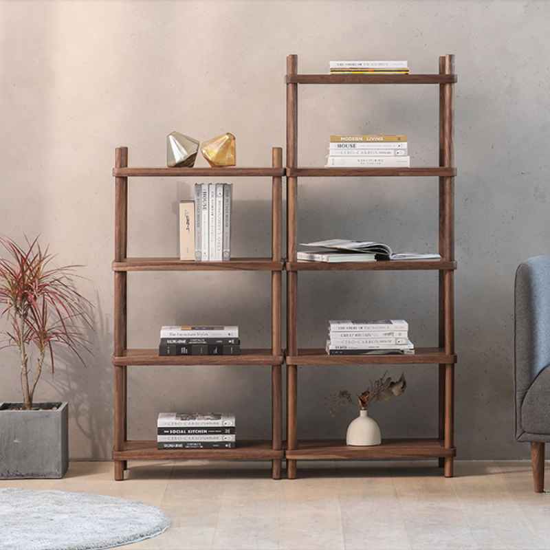Maudene Solid Wood Bookcase