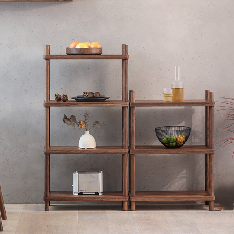 Maudene Solid Wood Bookcase