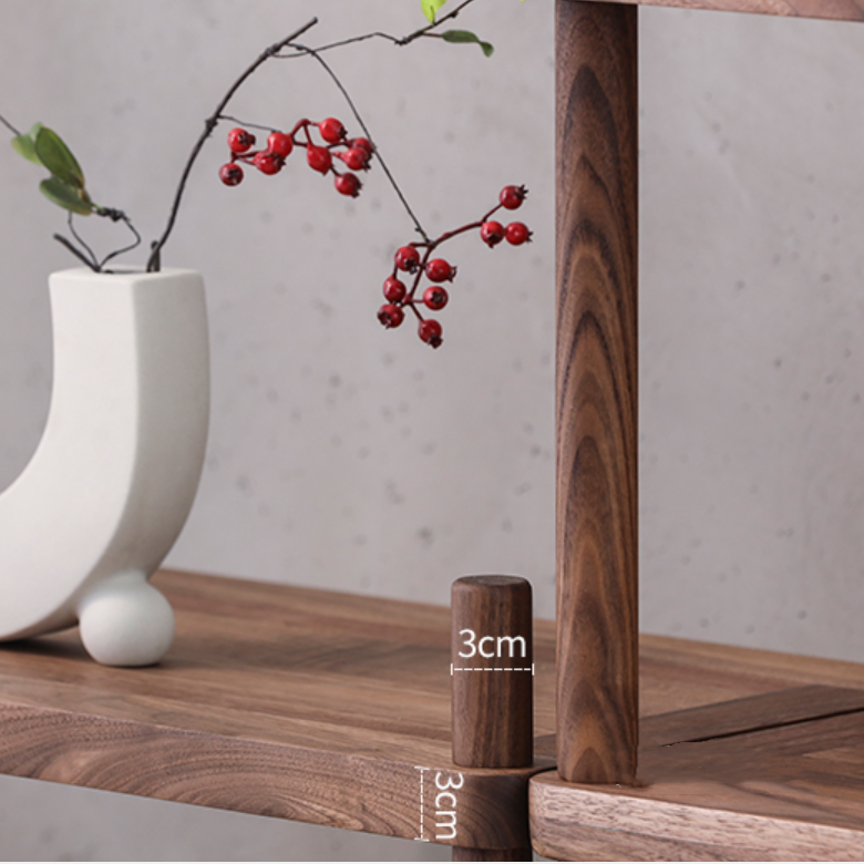 Maudene Solid Wood Bookcase
