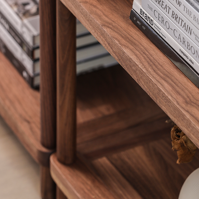 Maudene Solid Wood Bookcase