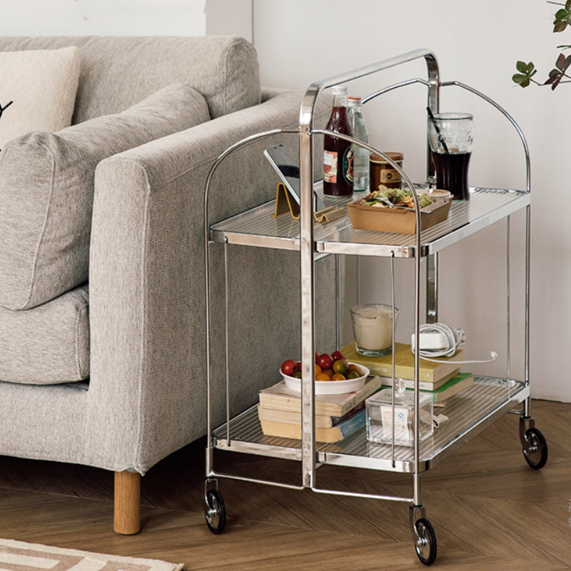 Tabitha Stainless Steel Kitchen Trolley