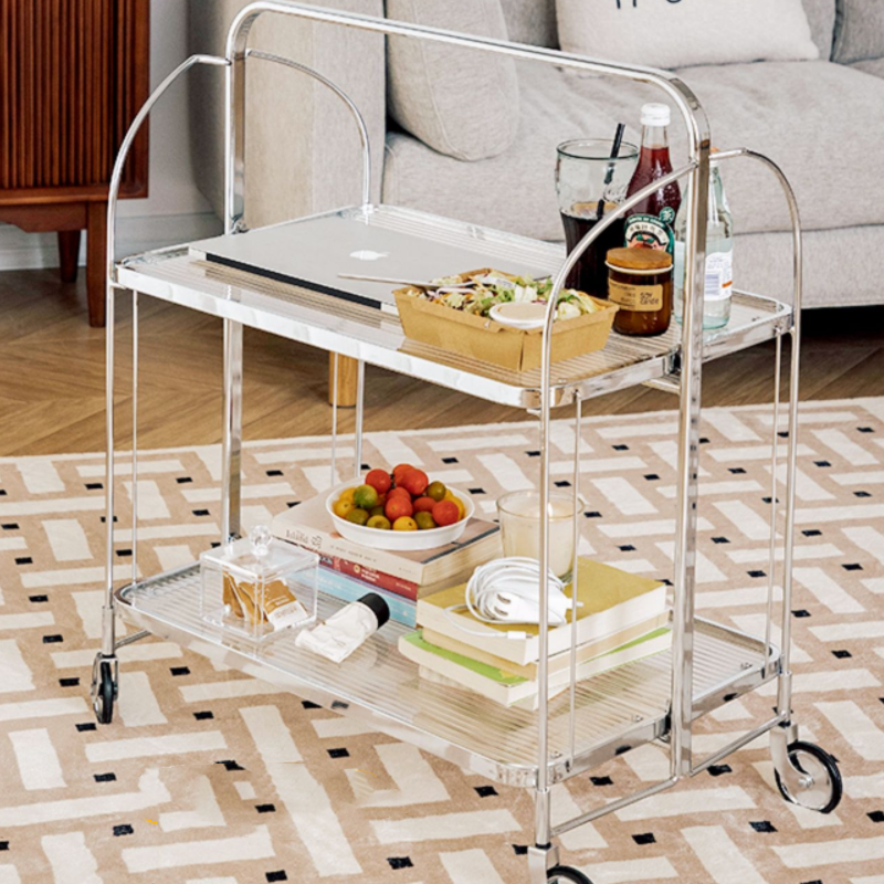 Tabitha Stainless Steel Kitchen Trolley
