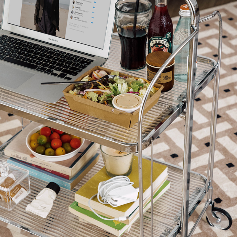 Tabitha Stainless Steel Kitchen Trolley