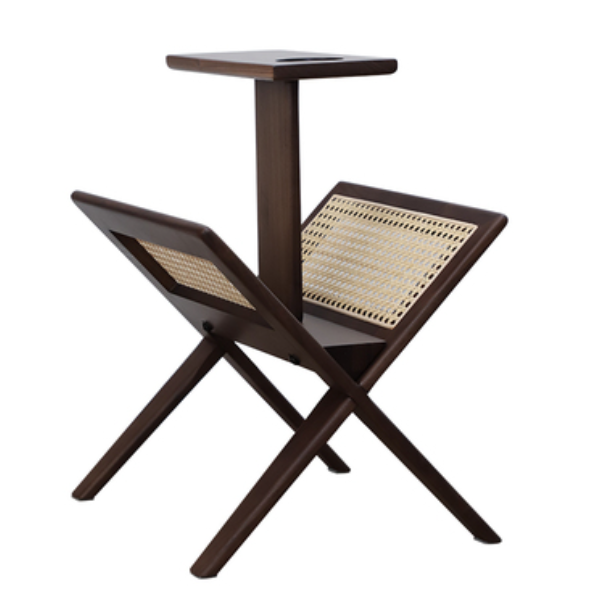 Whobrey End Table With Mini Bookcase