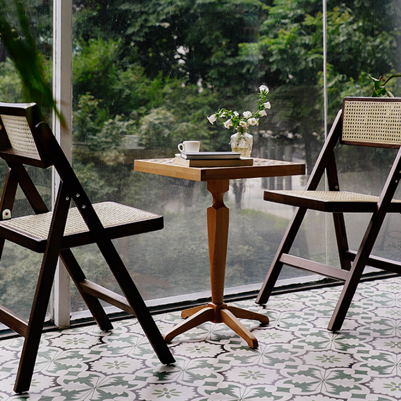 Aquin Solid Wood Coffee Table