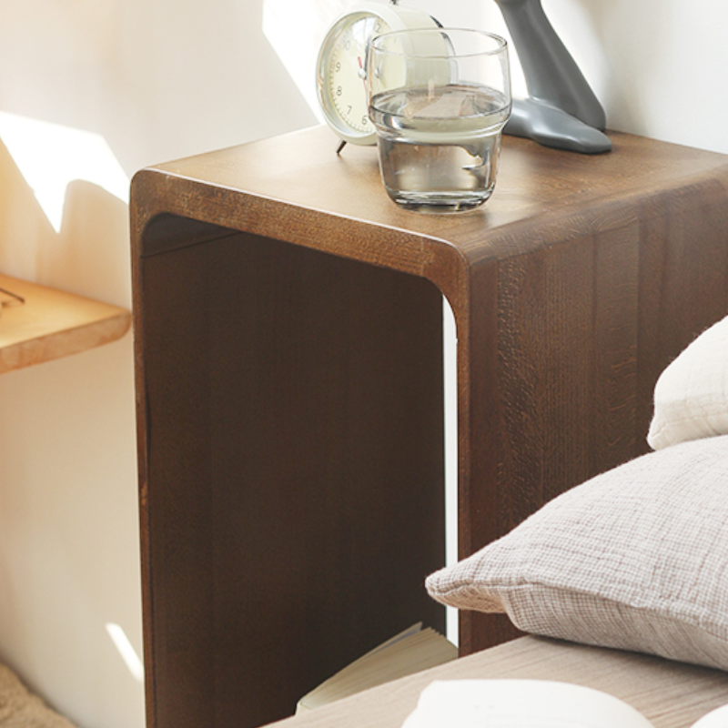 Harmoni Solid Wood Storage End Table