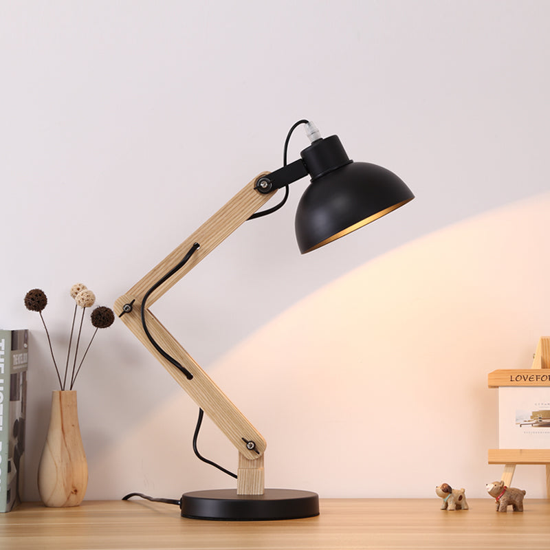 Aalin Solid Wood Desk Lamp