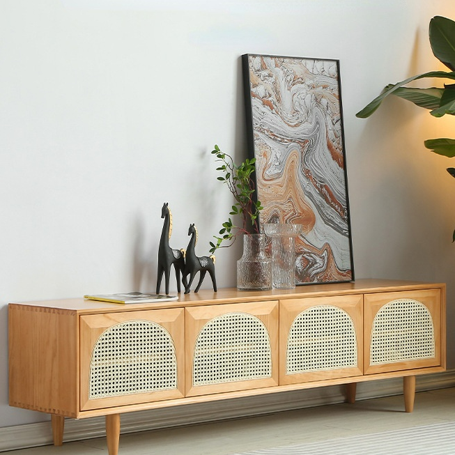 Tyree Solid Wood TV Cabinet