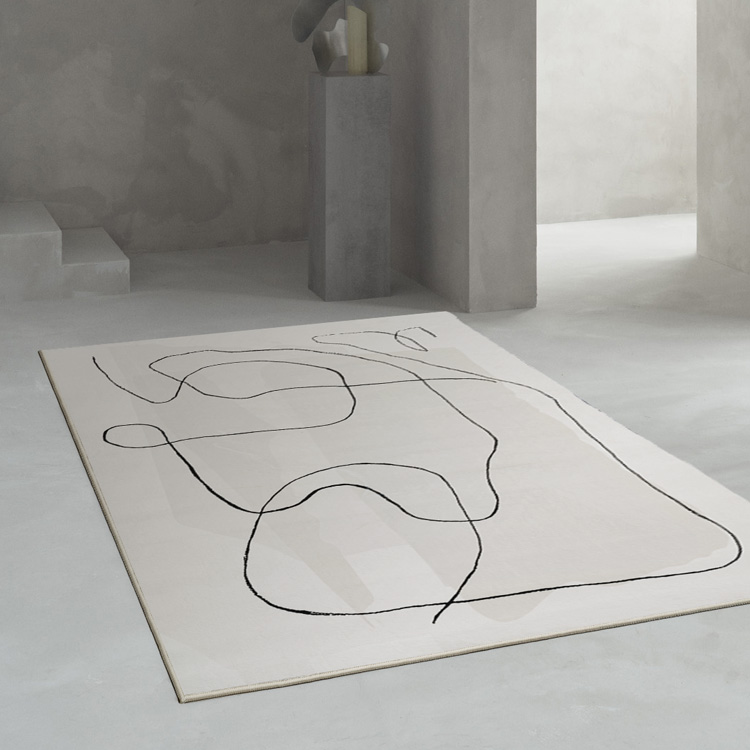 For Hong Kong and Singapore Only-Cortright Abstract Gray Area Rug