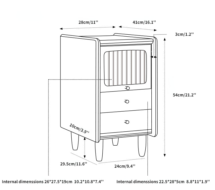 Aeron Storage Cabinet/Nightstand