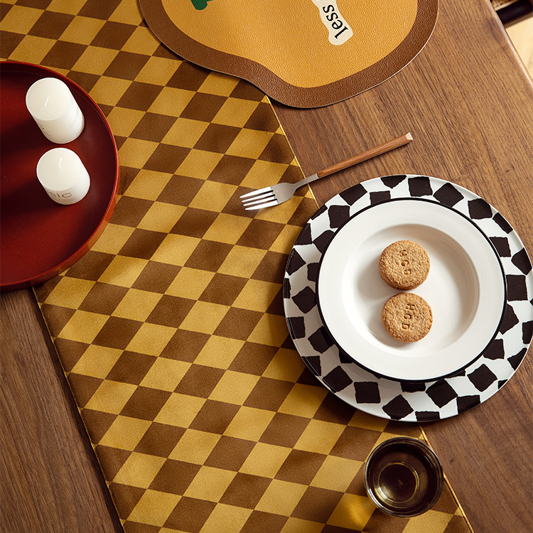 Curran Plaid Table Runner