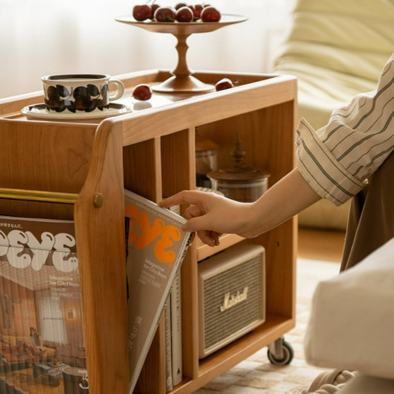 Abelia Storage Trolley & Side Table