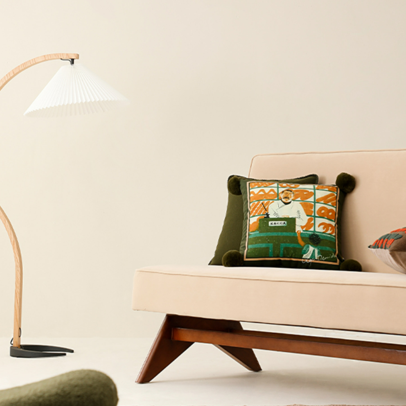 Market Designer Throw Pillow Cover & Insert