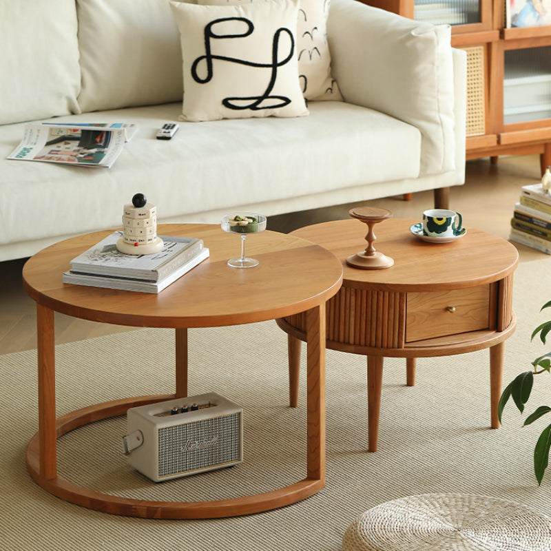 Shannon Round Coffee Table Set