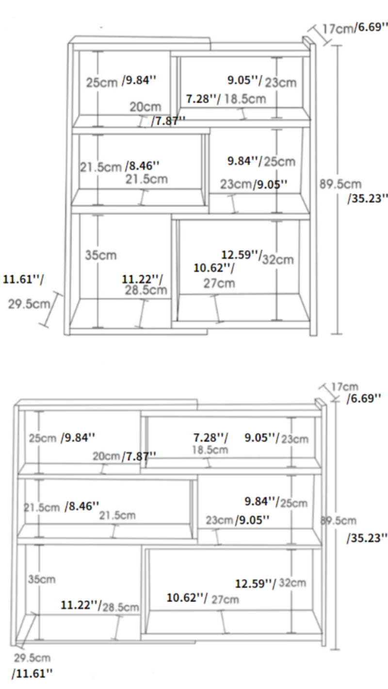 Peytcho Extendable Wood Bookcase