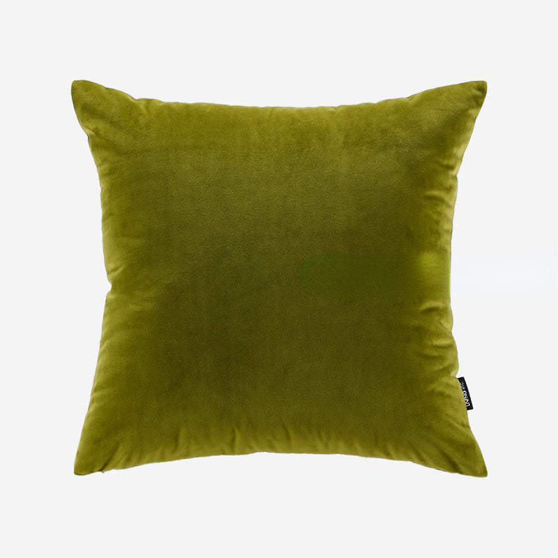 Olive Album Throw Pillow Cover & Insert