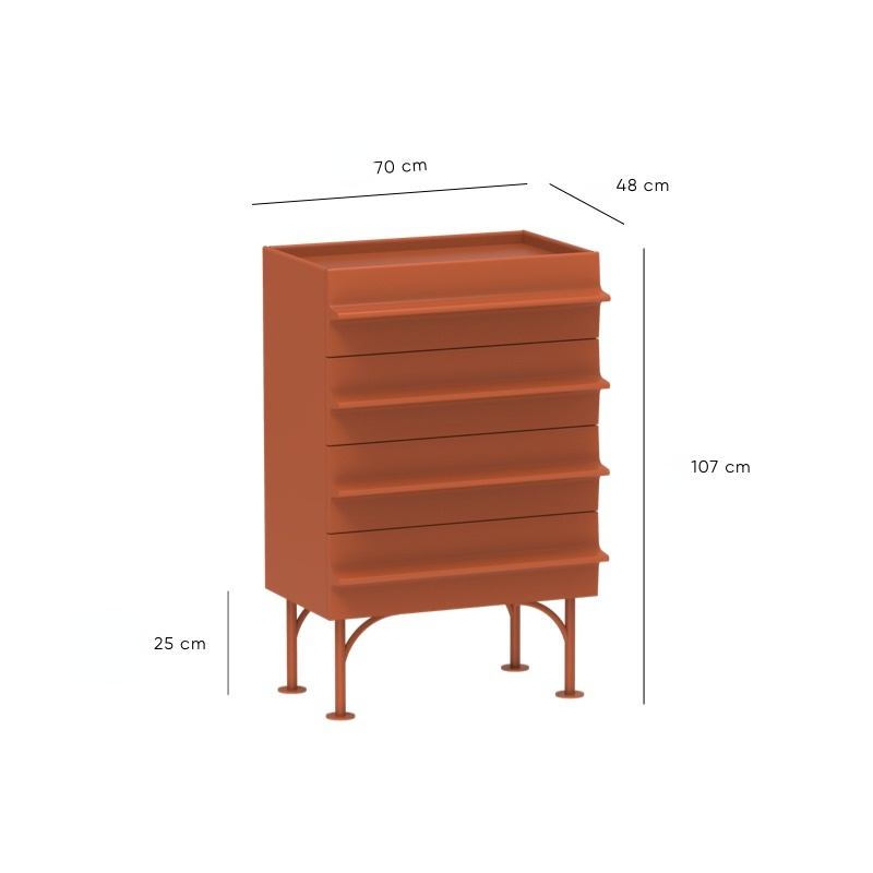 Bellburns 4 Drawers