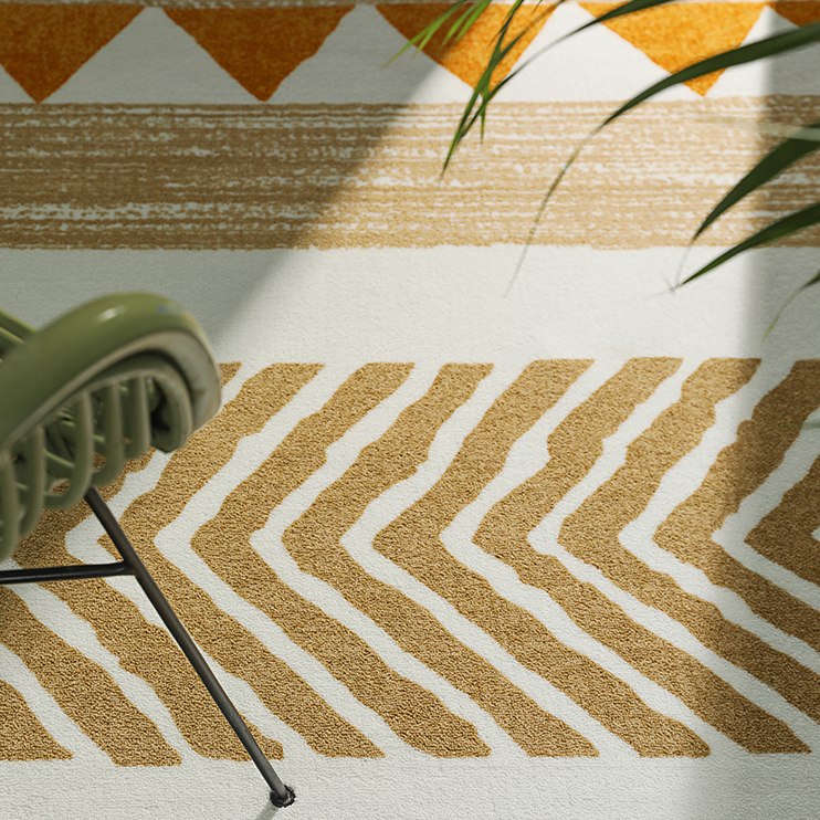 Amelie Yellow Area Rug