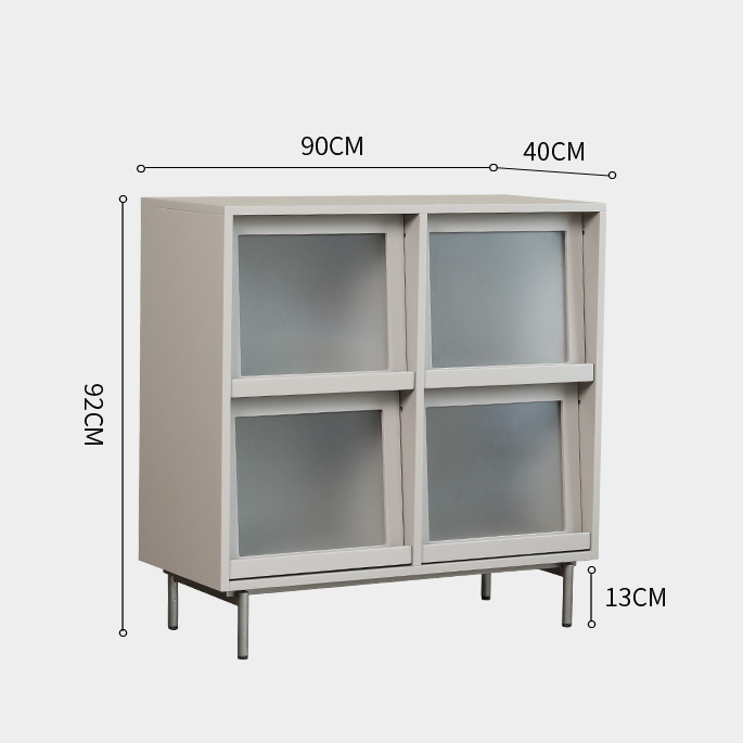 Shaelyn Bookcase with Tilt Up Door