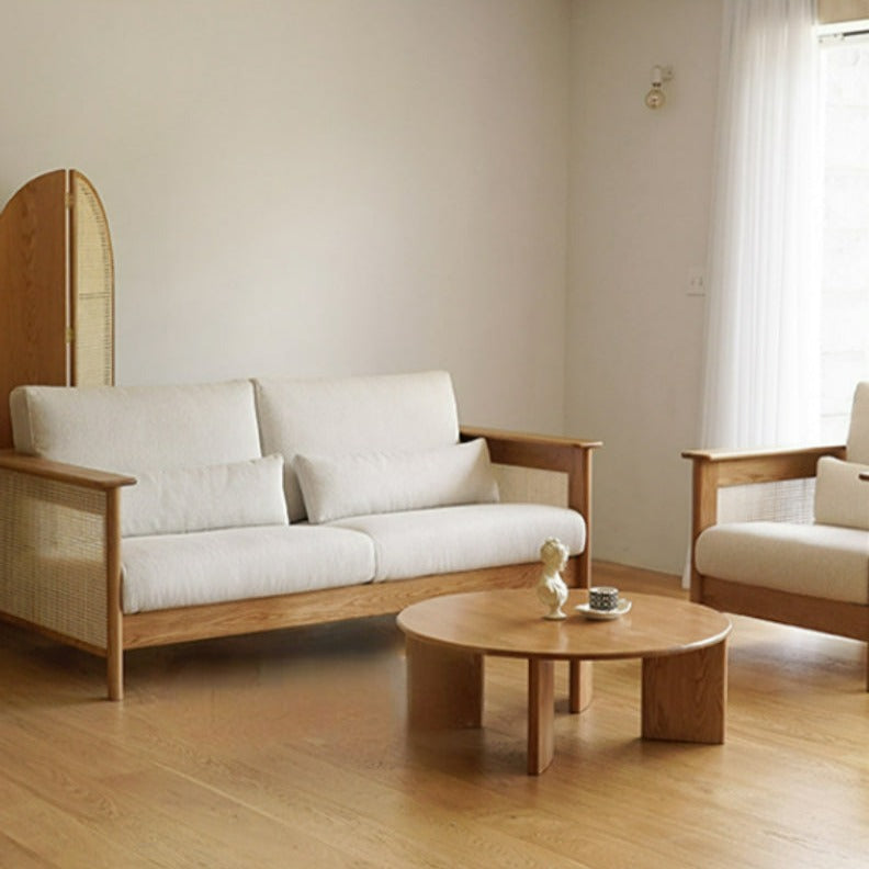Phinley Log Rattan Sofa
